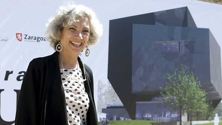 Telediario 1 - Carme Pinós gana el máximo galardón español de la arquitectura