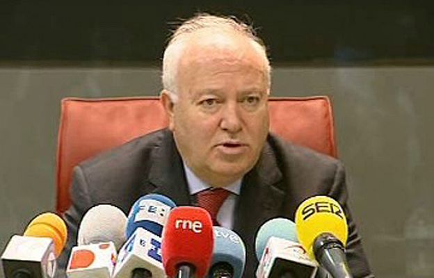 Rueda de prensa de Moratinos