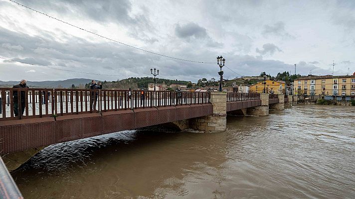 El temporal mantiene en alerta al norte peninsular