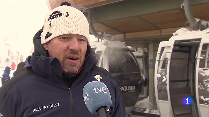 L'Informatiu - Gruixos de neu de rècord al Pirineu