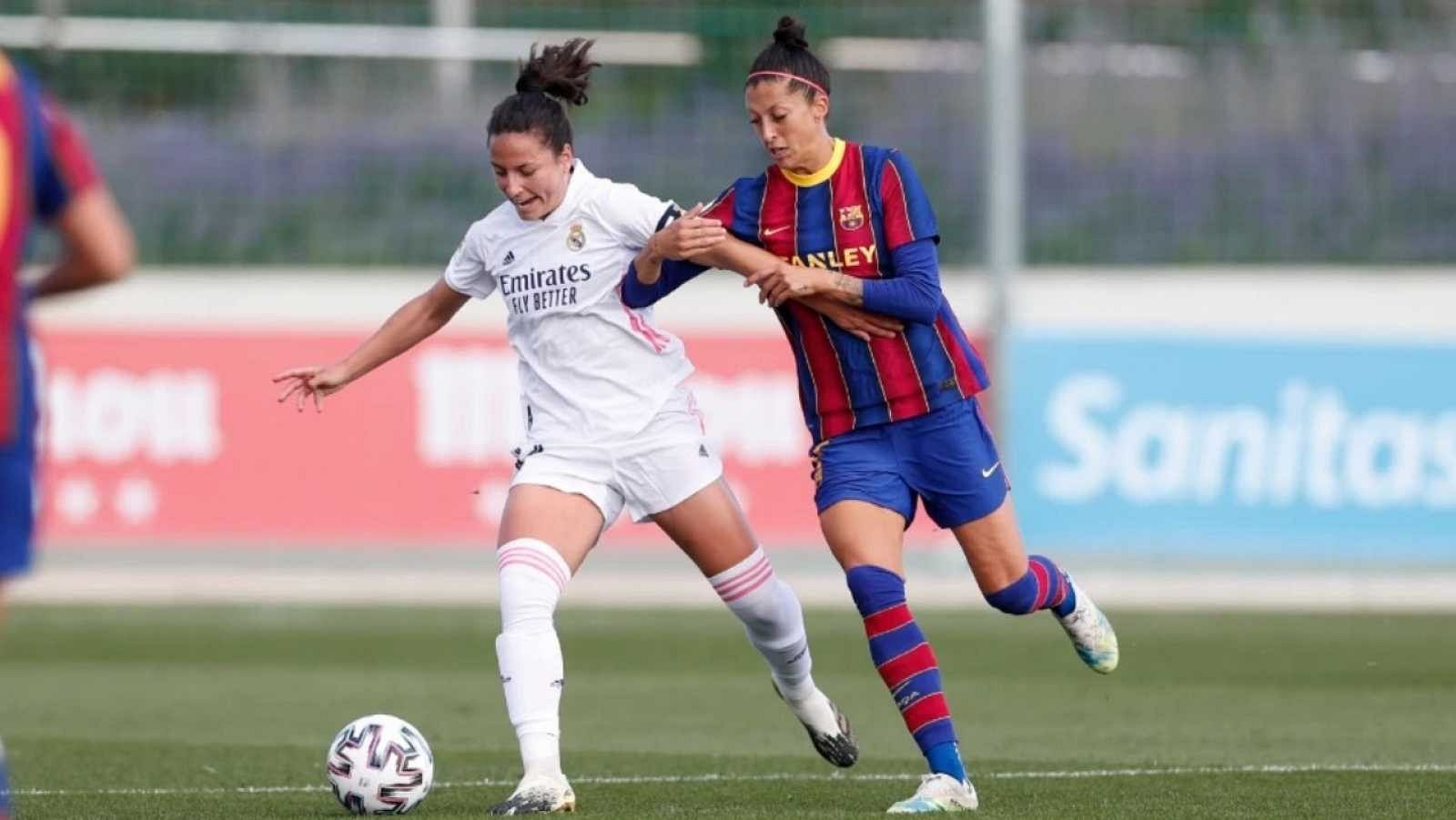 El Clásico Real Madrid-FC Barcelona de la Liga Iberdrola se juega en La 1 y RTVE Play