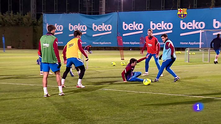 Telediario Fin de Semana - Xavi: "Tenemos que recuperar al equipo anímicamente"