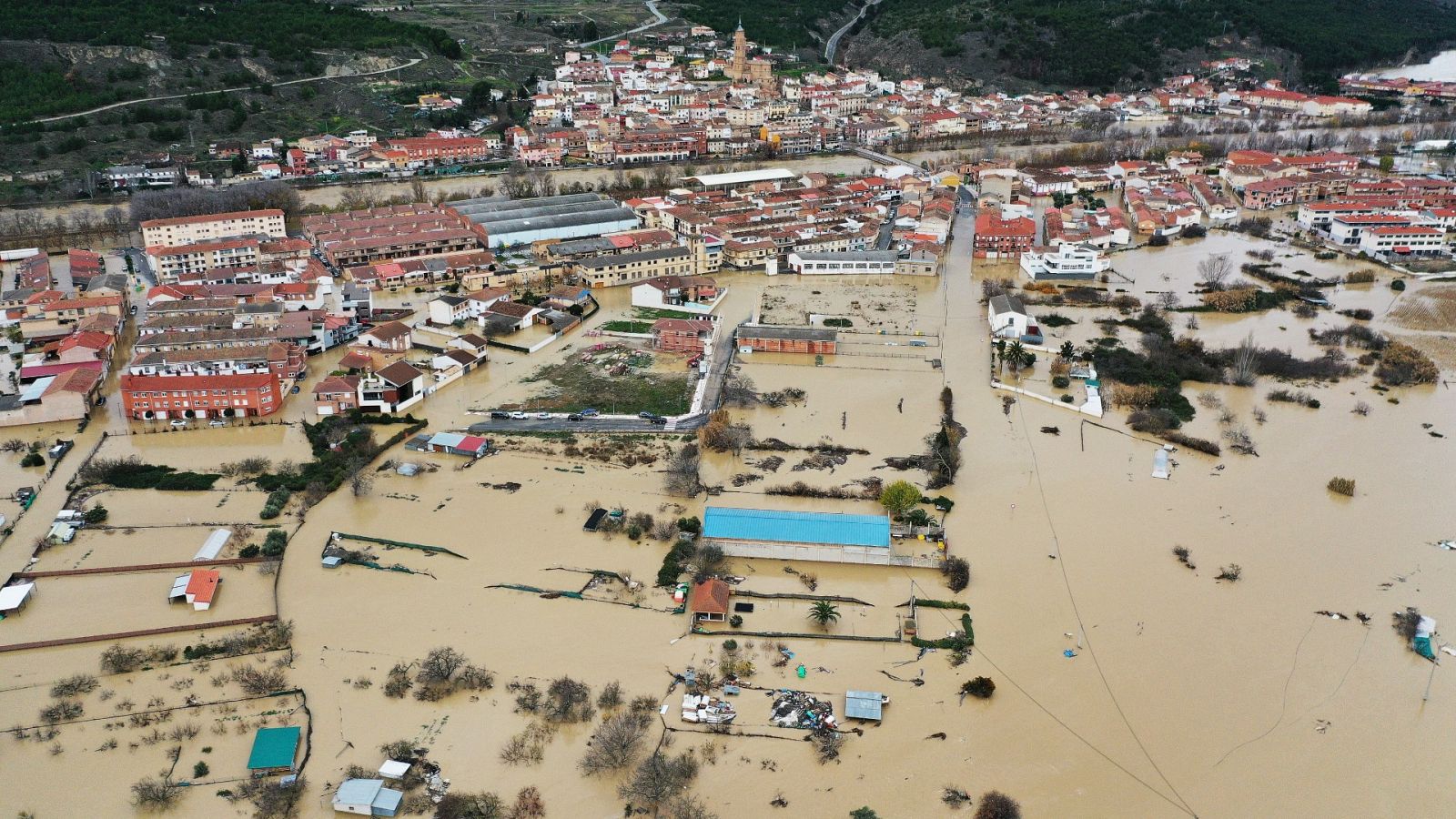 La borrasca Barra azota el norte peninsular y deja inundaciones