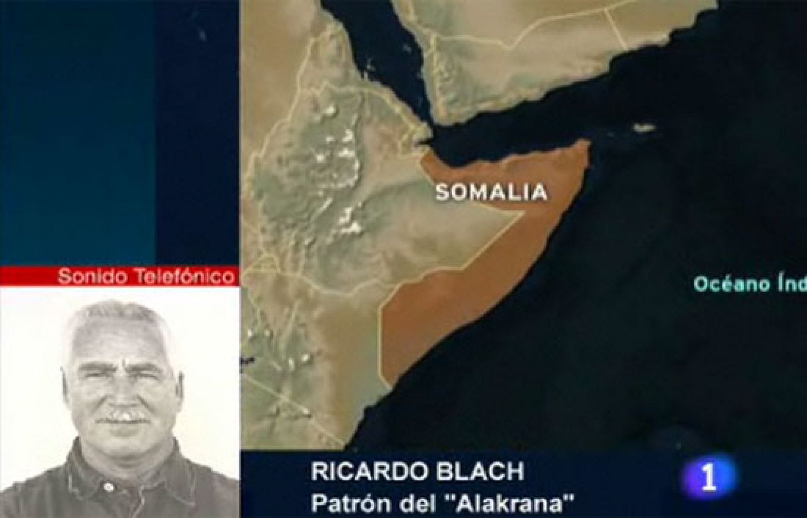 TVE ha podido hablar con el patrón del Alakrana, Ricardo Blach, dice que está esperanzado con que las negociaciones avancen los más rápido posible, pero que el final del secuestro pasa por el traslado a Somalia de los dos piratadas encarcelados en España.