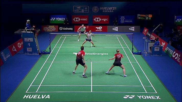 Bádminton - Campeonato del Mundo. Dobles mixtos: Nohr/Magelund - Ou/Feng