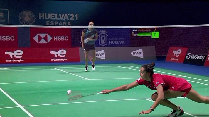 Bádminton - Campeonato del Mundo.Individual fem.: Kosetskaya - Azurmendi