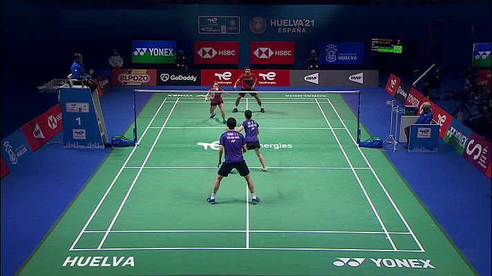 Bádminton - Campeonato del Mundo. Dobles mixtos: Zapico/Usle - Chang/Ng