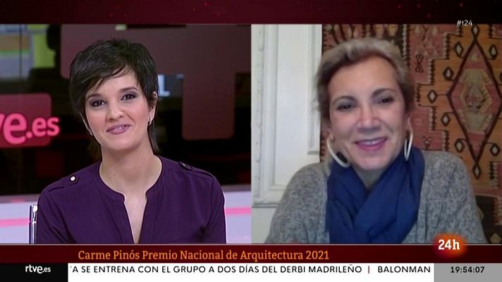 RTVE Igualdad - Carme Pinós, Premio Nacional de Arquitectura: "He intentado que mi trabajo sea coherente con lo que pienso"