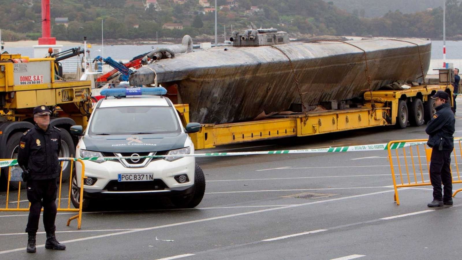 Comienza el juicio por el narcosubmarino de Aldán