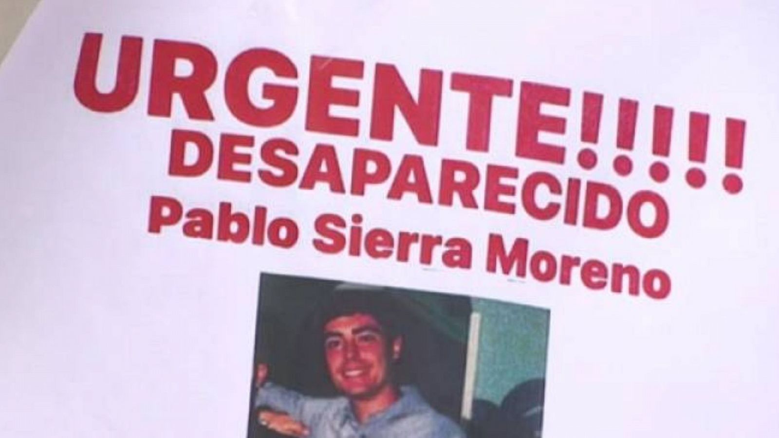 Más de diez días sin Pablo Sierra