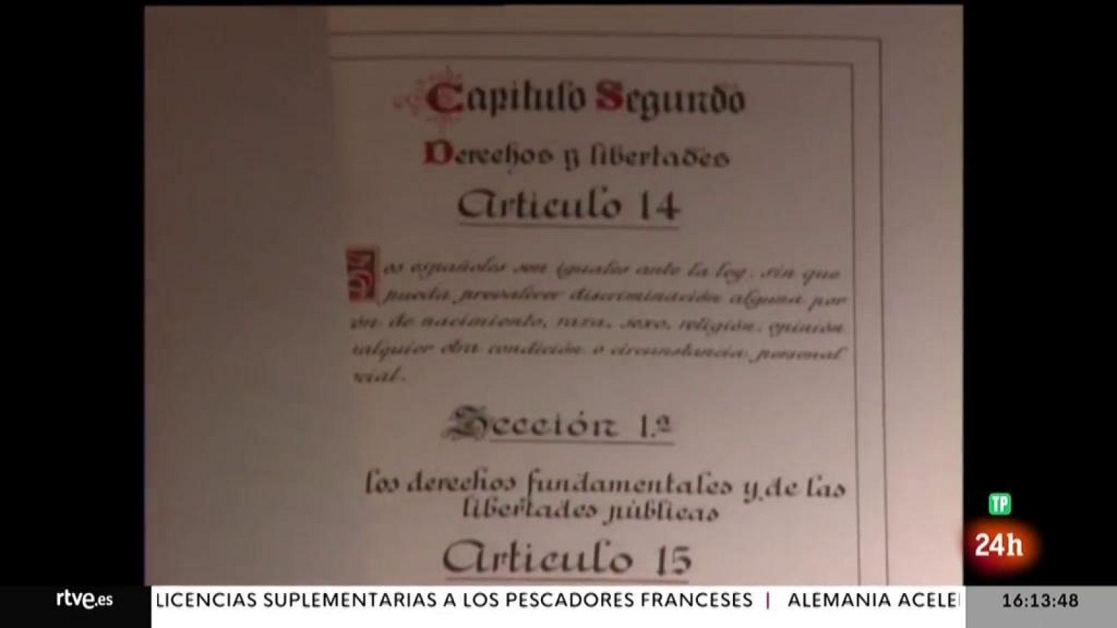 Parlamento - Conoce el Parlamento - Las reformas de la Constitución - 11/12/2021