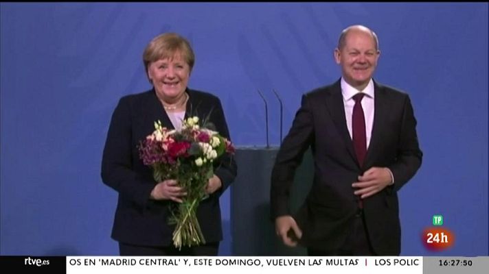 Parlamento - Adiós a Angela Merkel