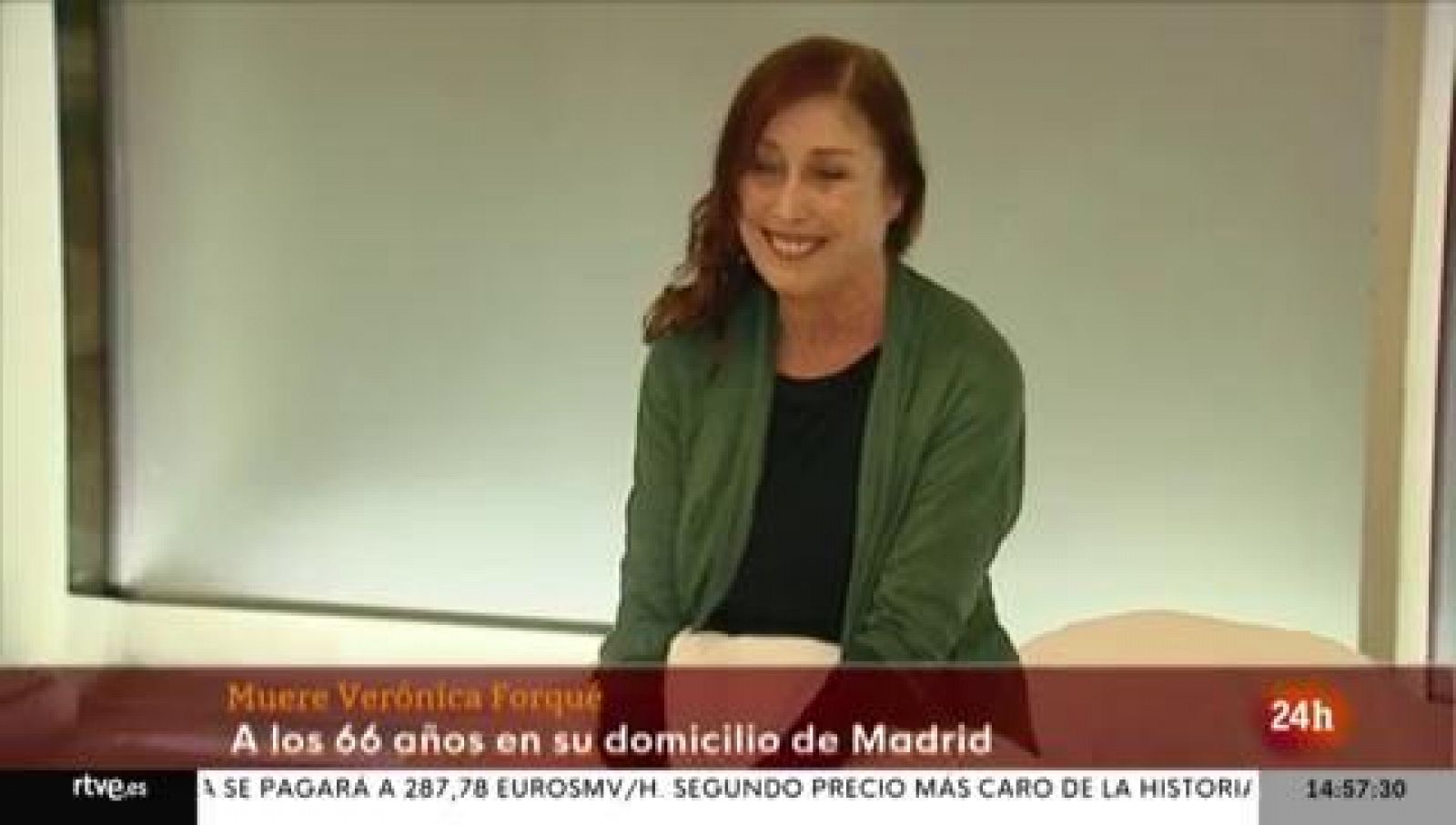 Muere la actriz Verónica Forqué a los 66 años | Ver