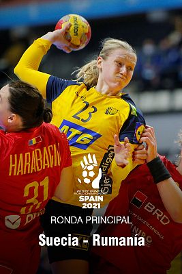 Campeonato del Mundo femenino. 2ª fase: Suecia - Rumanía