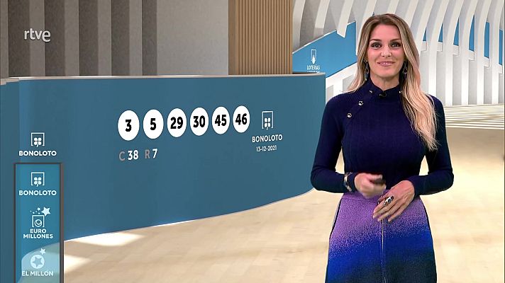 Loterías - Sorteo de la Bonoloto del 13/12/2021