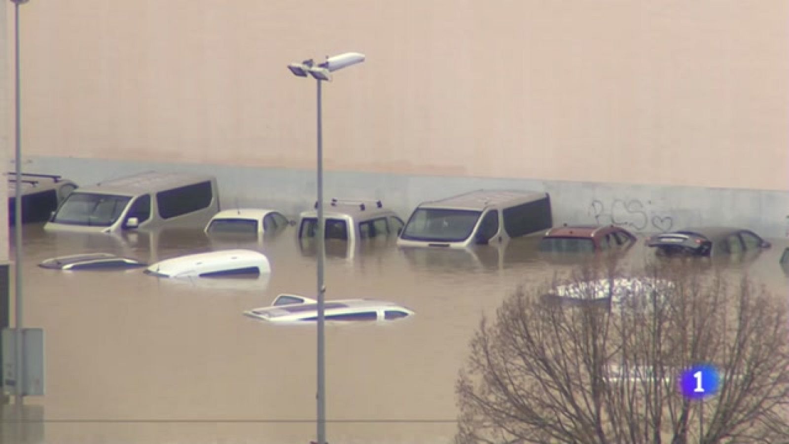 Las inundaciones comienzan en la madrugada del 1o de diciembre - Telenavarra | Ver