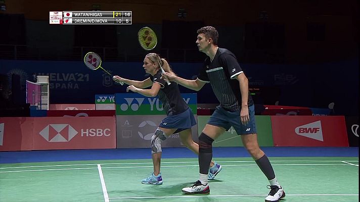 Bádminton - Campeonato del Mundo: Watanabe / Higashino - Dremin / Dimova