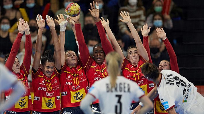 Campeonato del Mundo femenino. 1/4 final: España - Alemania