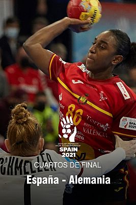 Mundiales de Balonmano - Campeonato del Mundo femenino. 1/4 final: España - Alemania