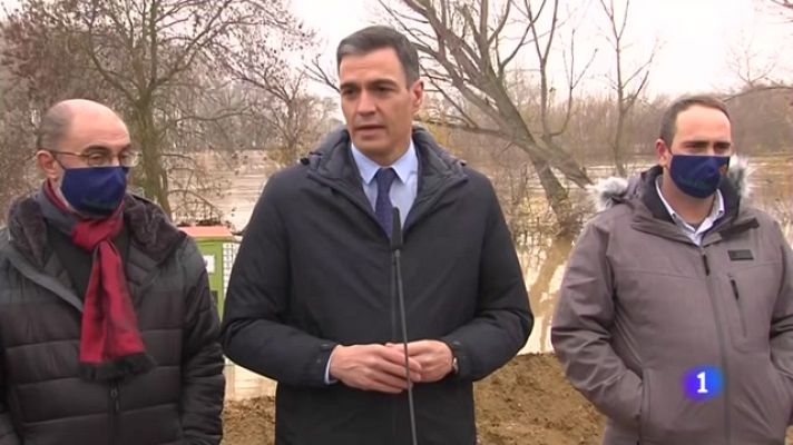 Telenavarra - Pedro Sánchez en Buñuel