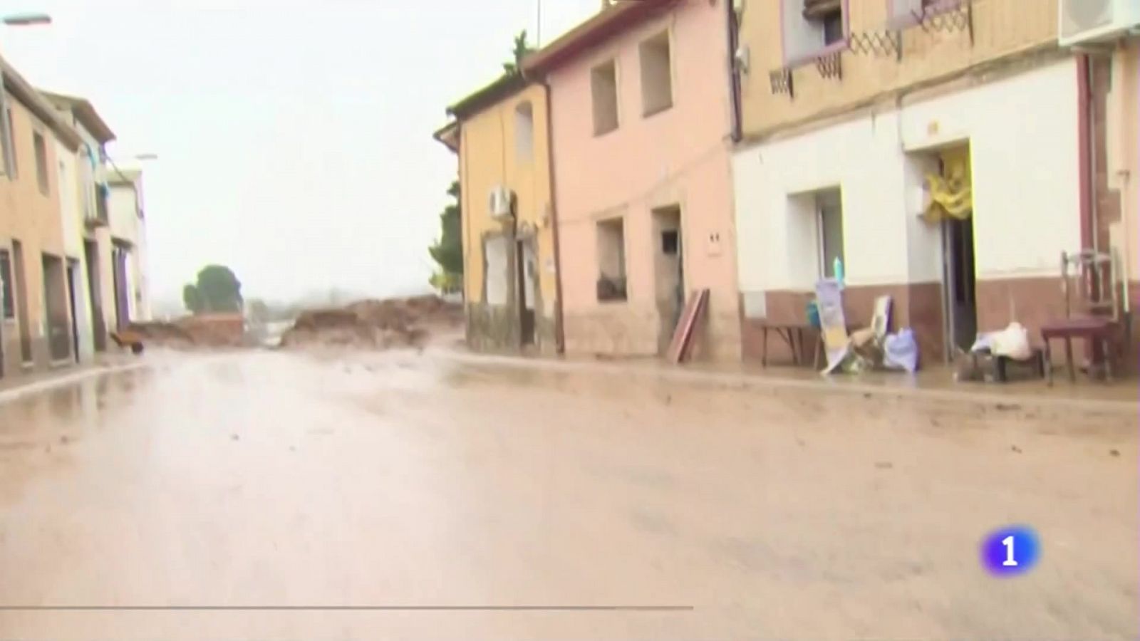 Inundaciones en Buñuel y San Adrián