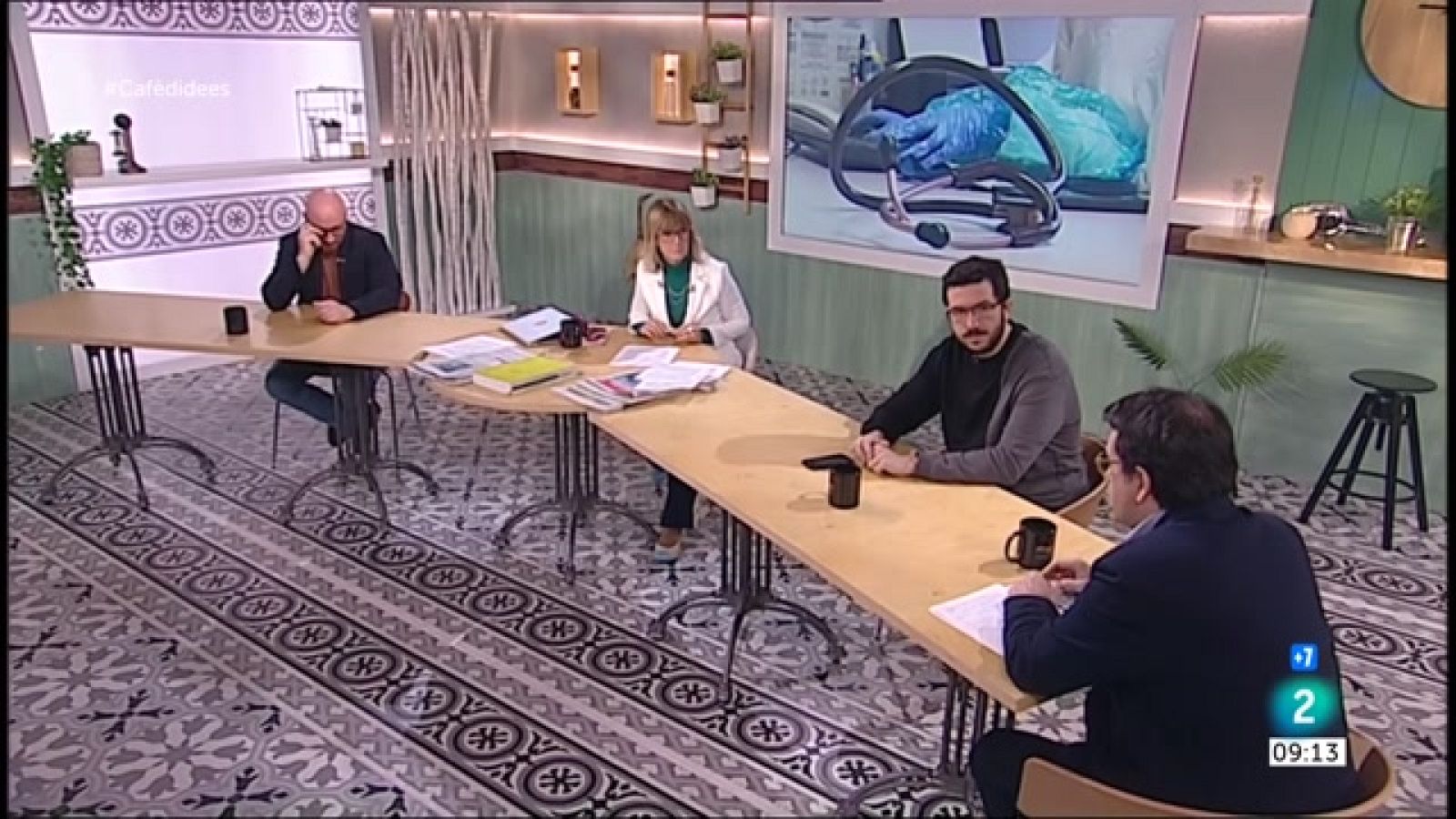 Joan Tardà, Nandu Jubany i Rafel Nadal