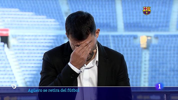 Telediario 1 - Los goles más antológicos del 'Kun' Agüero