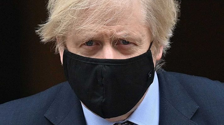 Telediario 1 - Crisis en el liderazgo de Johnson tras el rechazo de las medidas COVID de un centenar de conservadores