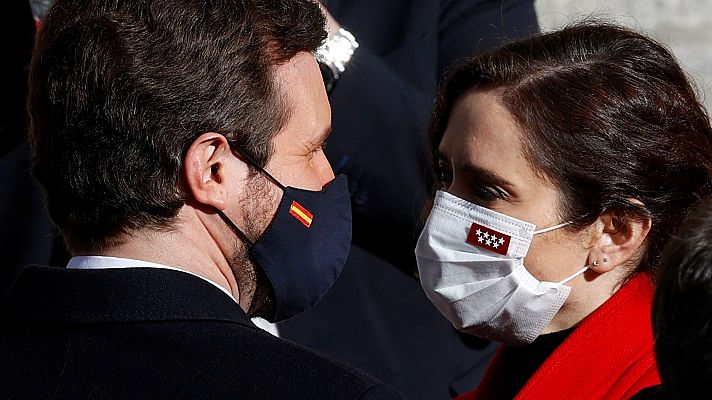 Telediario 2 - Génova cree que el conflicto con Díaz Ayuso "no tiene marcha atrás"