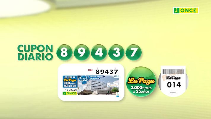 Sorteos ONCE - Sorteo ONCE - 15/12/21