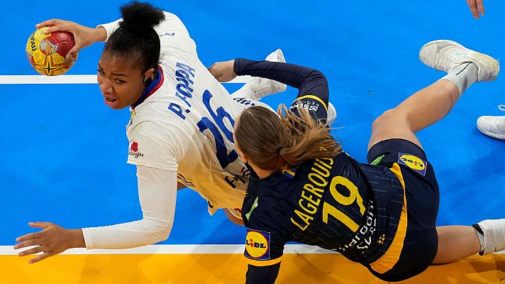 Campeonato del Mundo femenino. 1/4 final: Francia - Suecia