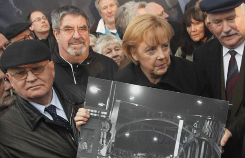 Berlín celebra la caída del muro