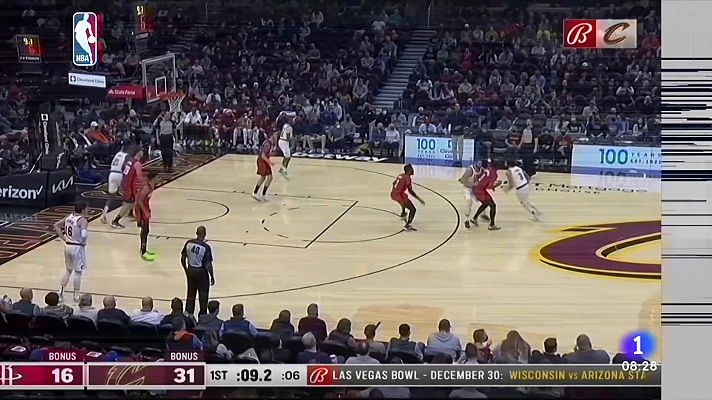 Telediario Matinal - Final épico de los Pelicans y nueva victoria de los 'Cavs' de Ricky Rubio