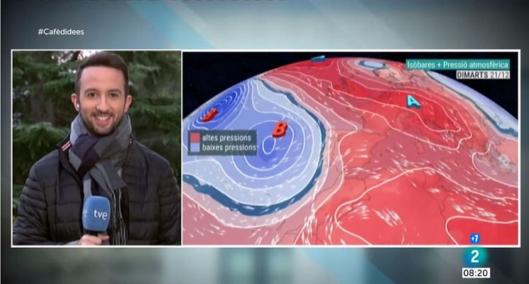 El temps - L'anticicló podria tenir data de caducitat abans de Nadal