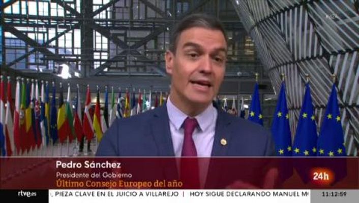 Informativo 24h - Sánchez ve "insuficiente" la propuesta de Bruselas que limita las compras conjuntas de gas a situaciones de emergencia