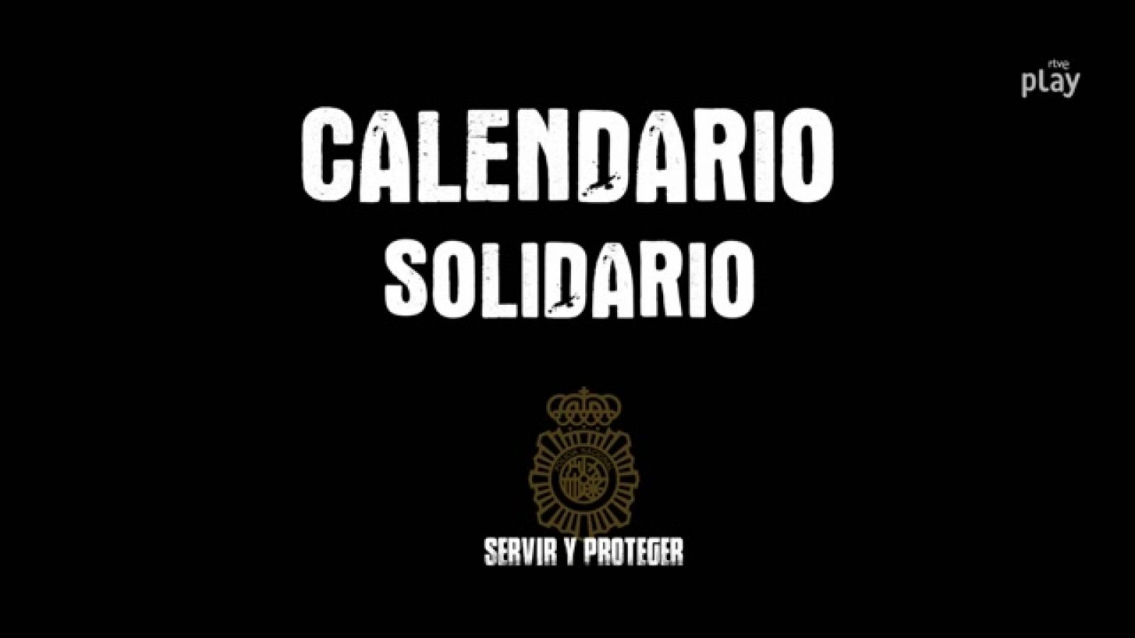 Calendario solidario de 'Servir y proteger'