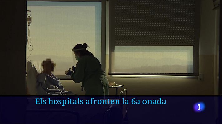 L'Informatiu - Els hospitals afronten la sisena onada: reprogramen cirurgies no urgents i reorganitzen equips