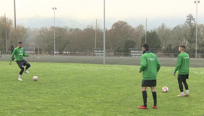 Telediario 1 - El Arenteiro y su sueño de dar la sopresa en Copa ante el Valencia