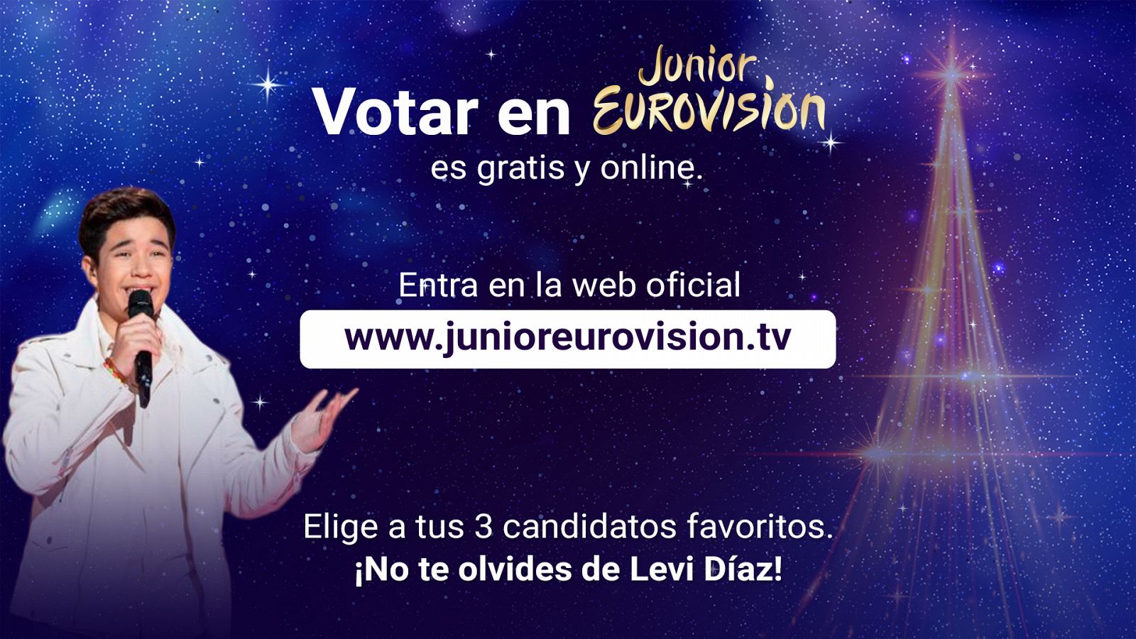 Eurovisión Junior 2021 - ¿Cómo votar a Levi y a España?