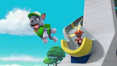 Dino-rescate: La patrulla y los huevos perdidos de dinosauri