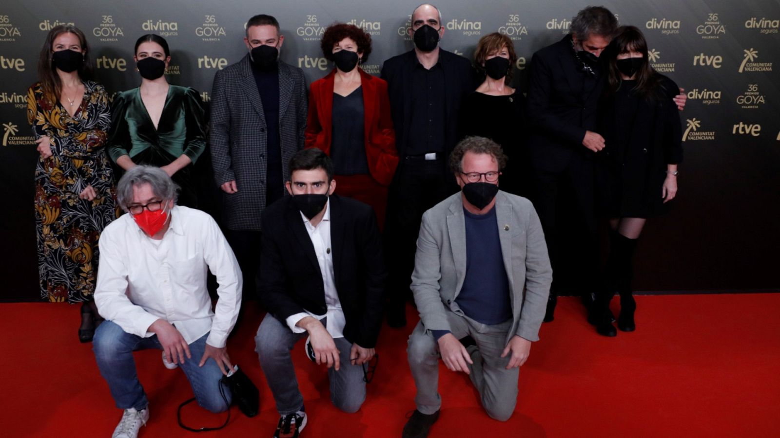 Encuentro de los nominados en la próxima edición de los Premios Goya