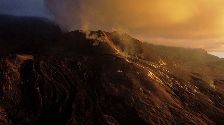 El final de la erupción de La Palma podría certificarse en Nochebuena