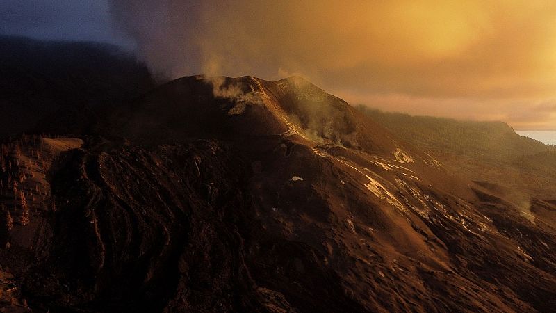 El final de la erupción de La Palma podría certificarse en Nochebuena