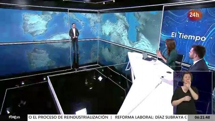 El tiempo - Clima estable y cielos poco nubosos en la península
