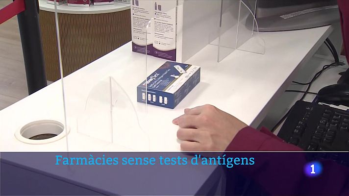 L'Informatiu - Trobar un test d'antígens a les farmàcies: missió gairebé impossible