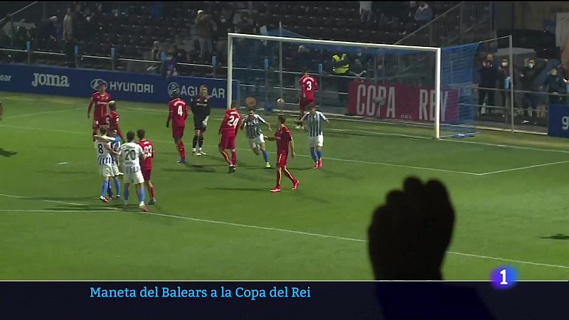 Maneta del Balears a la Copa