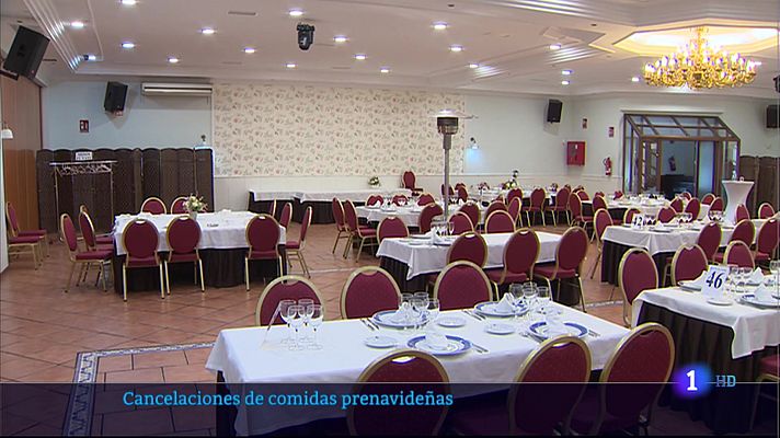 Cancelaciones de comidas prenavideñas