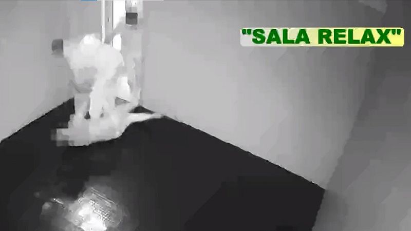 La "sala del rélax" donde maltrataban a los descapacitados de una residencia de Palermo
