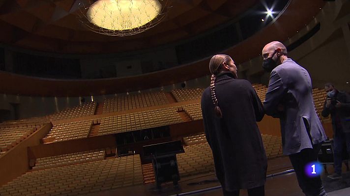 Telediario 2 - La bailaora Sara Baras presenta su nuevo espectáculo, 'Alma'