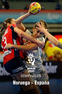 Campeonato del Mundo femenino. 2ª semifinal: Noruega-España